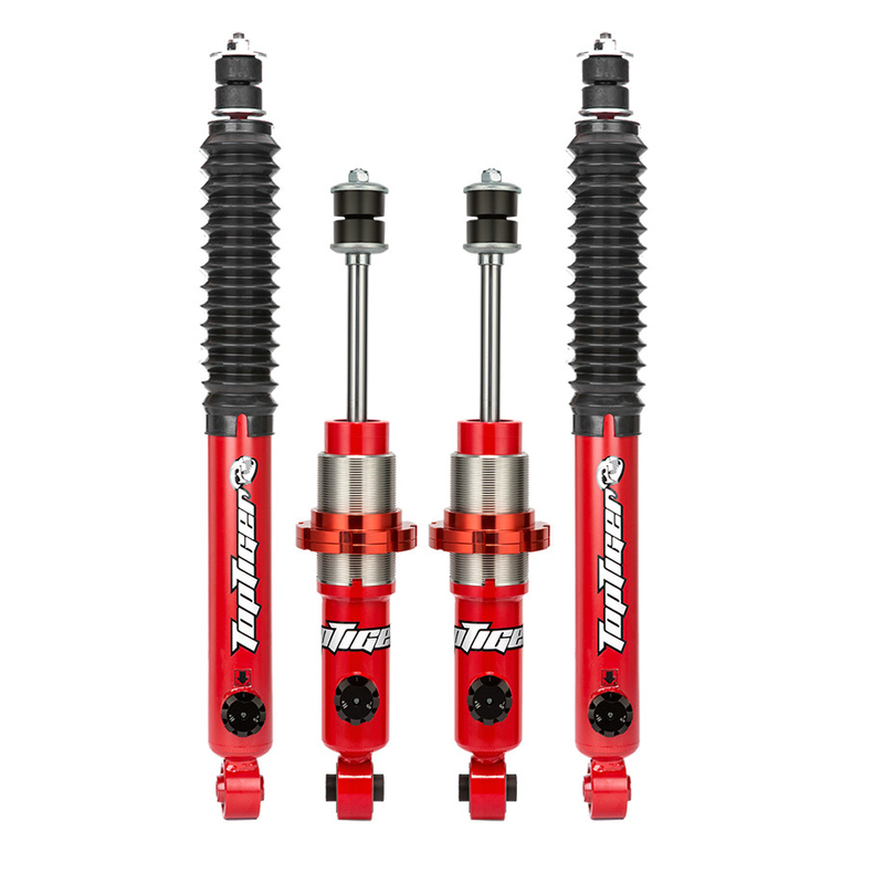 Twin Gas Charged Adjustable Shock Absorber 4x4 Untuk Toyota Prado 90 Off Road