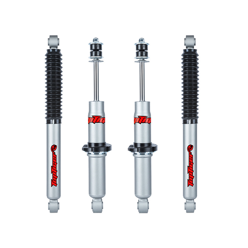 Twin Tube Car Gas Shock Absorber Dengan Penyesuaian 8 Tahap OEM ODM