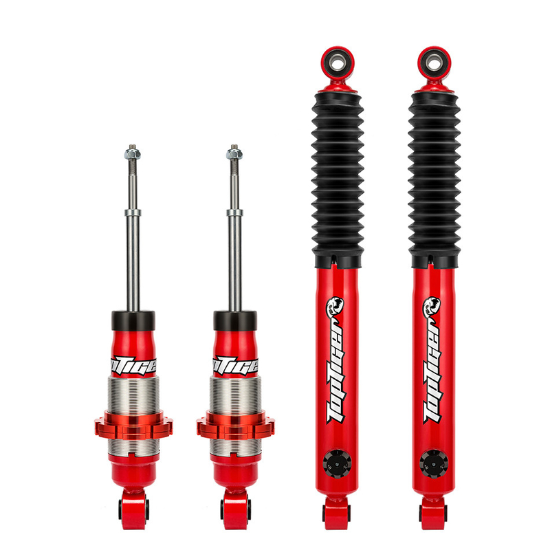 Off Road Adjustable Rear Shock Absorber Twin Tube 4x4 Untuk Nissan Navara D40 NP300