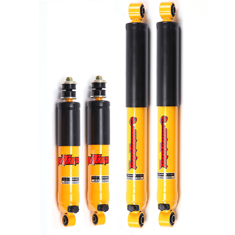4x4 Angkat Shock Absorber Sel Busa yang Dapat Disesuaikan 9 Penyesuaian Tahap Untuk Nissan Navara D22